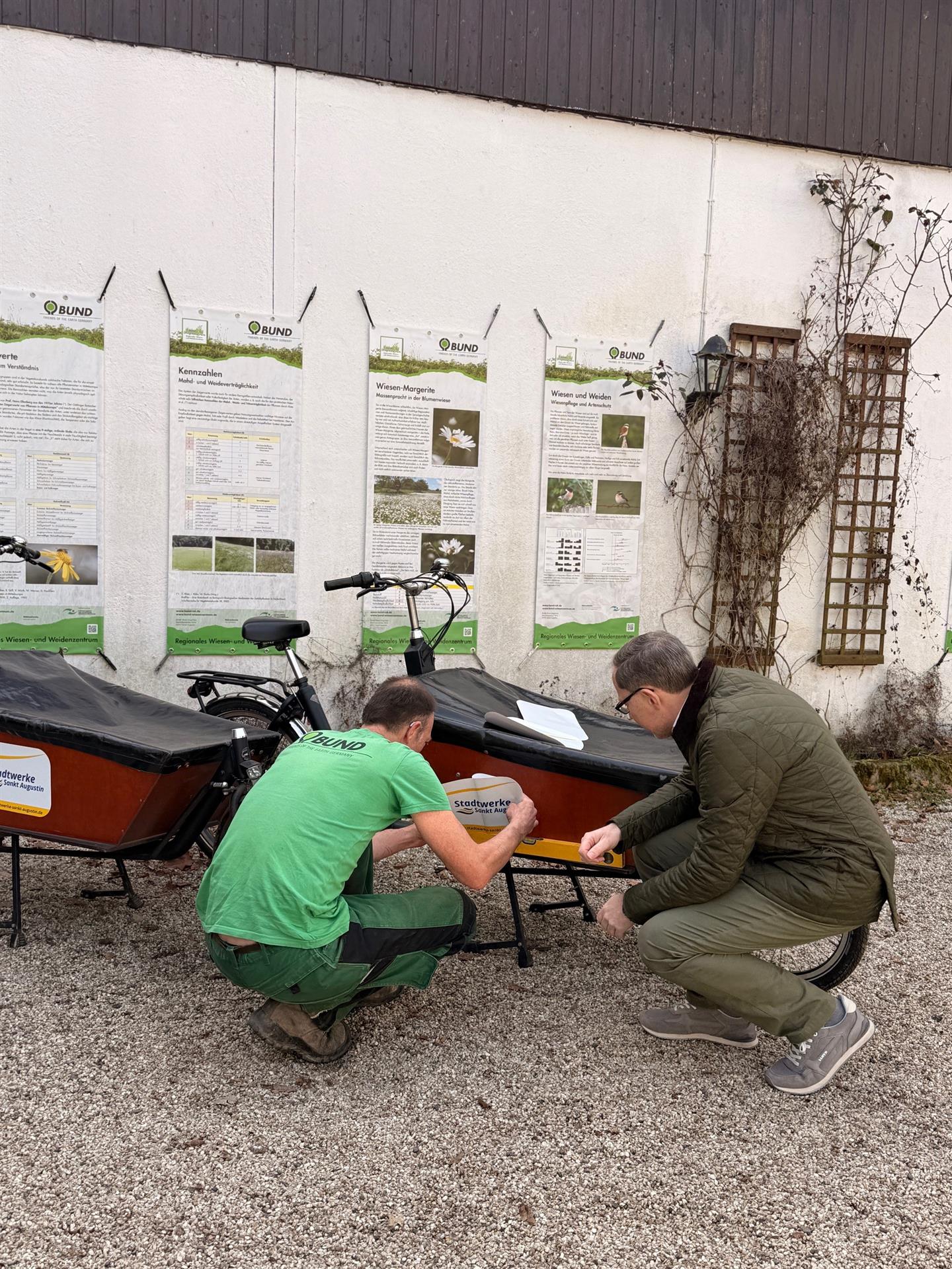 Stadtwerke Sankt Augustin unterstützen Regionales Wiesen- und Weidenzentrum (RWWZ) des BUND im Pleisbachtal in Sankt Augustin