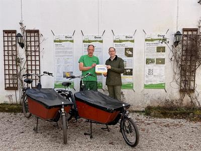 Stadtwerke Sankt Augustin unterstützen Regionales Wiesen- und Weidenzentrum (RWWZ) des BUND im Pleisbachtal in Sankt Augustin