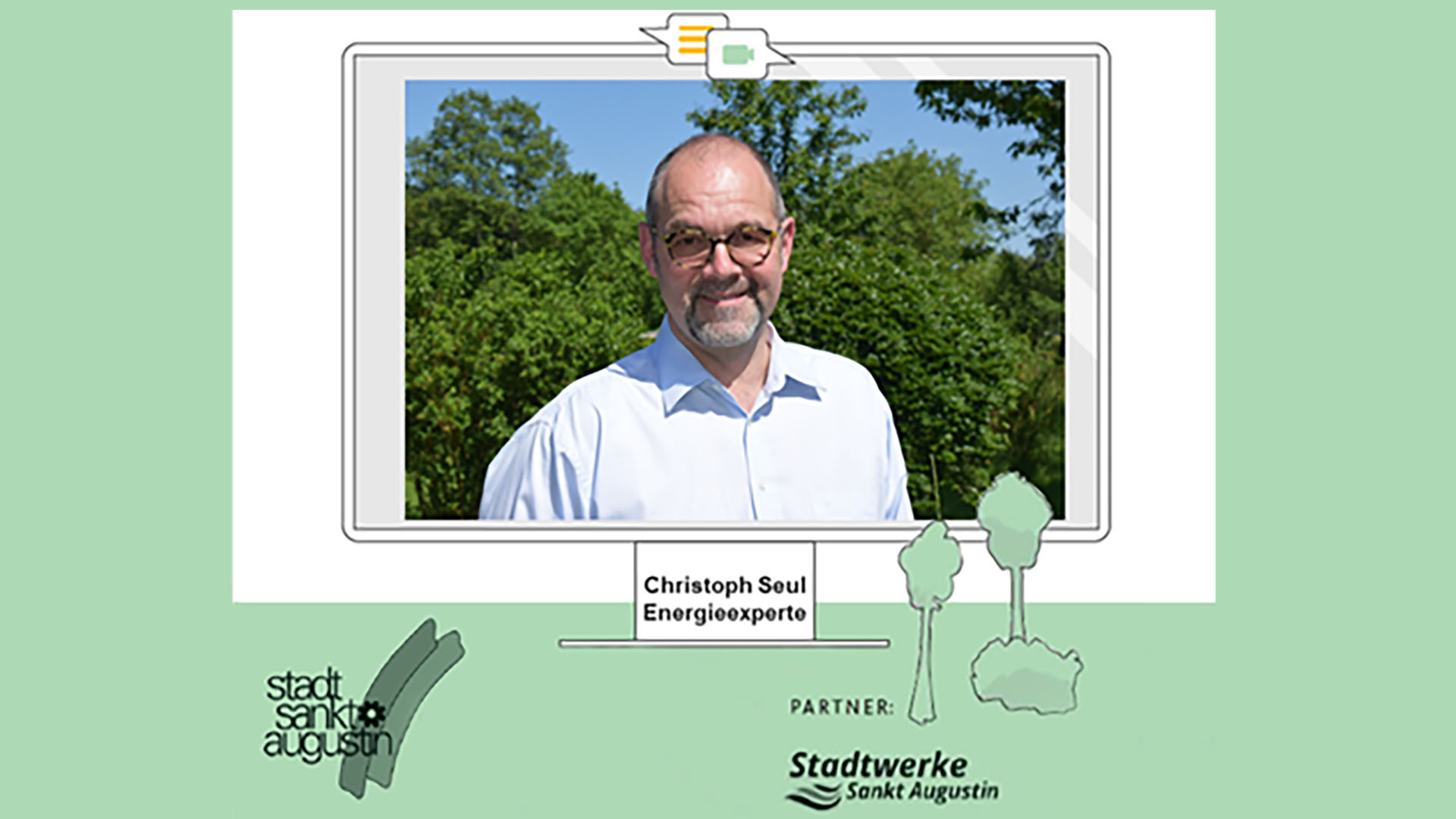 Webinar zum Klimapaket der Stadtwerke Sankt Augustin am 16. Juni 2021, 18:00 bis 19:00 Uhr