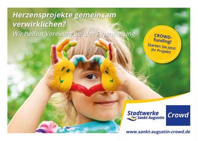 Jahresfördertopf 2026! Besondere Unterstützung für Projekte auf der Sankt-Augustin-CROWD