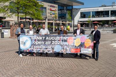Kinderbühne auf dem Karl-Gatzweiler-Platz: Stadtwerke Sankt Augustin unterstützen Kultur für die Kleinsten